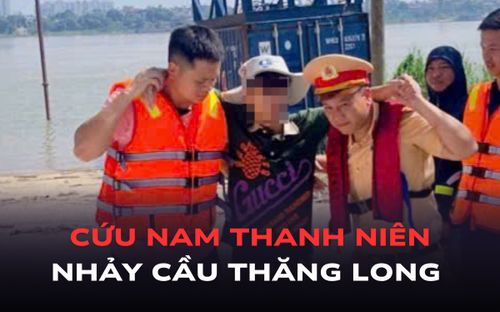 Nam thanh niên nhảy cầu Thăng Long