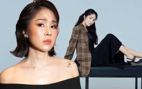Lê Phương khiến 2 con 'sốc' với diện mạo mới