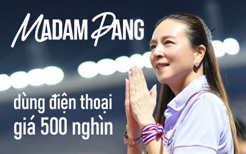 Madam Pang dùng điện thoại có giá 500 nghìn