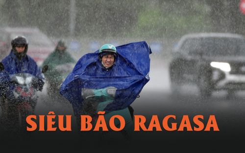 Diễn biến 'nóng' siêu bão RAGASA