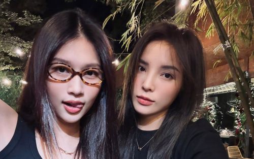 Hoa hậu Kỳ Duyên và Đoàn Thiên Ân khoe loạt khoảnh khắc 'tình bể bình' đón năm mới