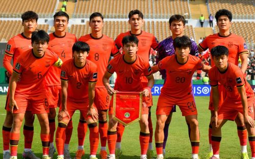 U23 Trung Quốc gây kinh ngạc cả châu Á với thông số chưa từng thấy
