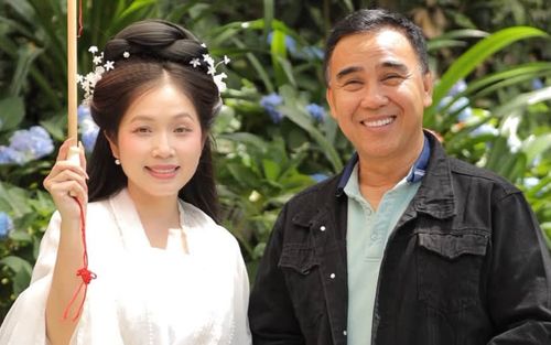 Nghệ sĩ Quyền Linh gặp gỡ Cô Long trong ngày đăc biệt