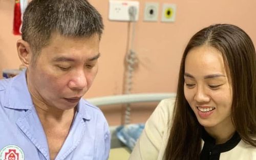 Hình ảnh NSND Công Lý trong bệnh viện 5 năm trước