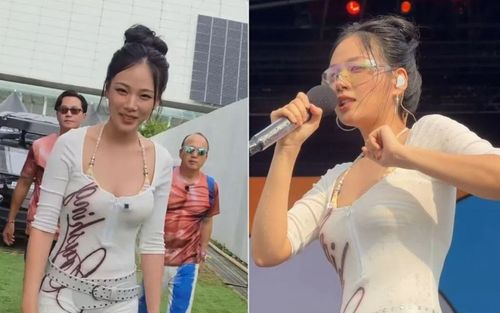 Nữ ca sĩ gây 'bỏng mắt' với bộ trang phục gợi cảm, vũ đạo trên sân khấu càng tranh cãi hơn