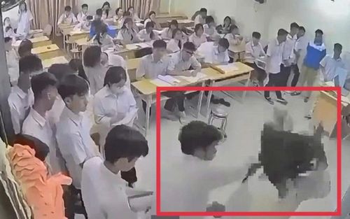 Trường THPT Mạc Đĩnh Chi thông tin vụ việc học sinh đấm cô giáo trên bục giảng