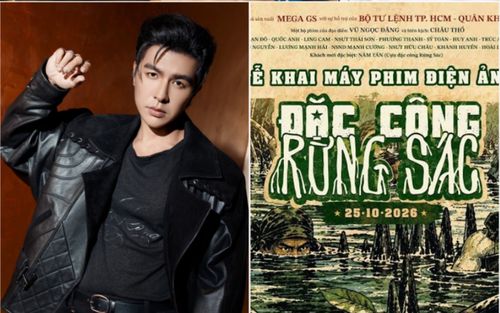 Steven Nguyễn gây chú ý khi vắng mặt trong buổi khai máy phim Đặc Công Rừng Sác