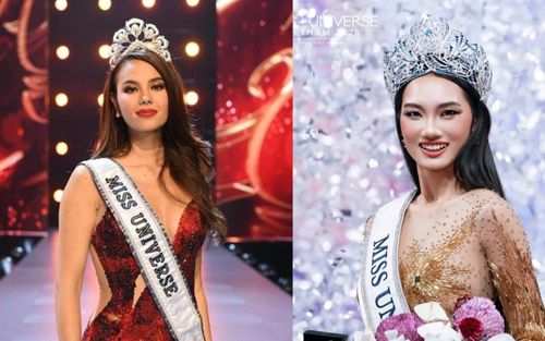 Catriona Gray phản ứng khi Quỳnh Anh đăng quang Miss Universe Vietnam