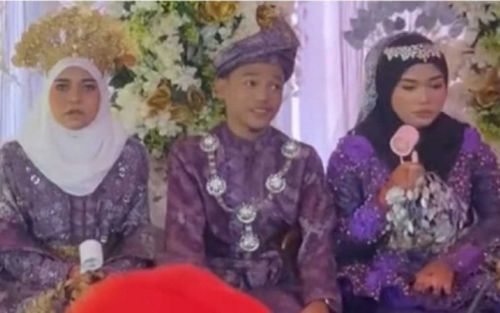 Chàng trai 20 tuổi cùng lúc làm đám cưới với hai cô dâu gây xôn xao mạng xã hội