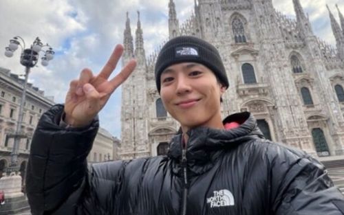 Ảnh đời thường gây sốt của nam diễn viên Park Bo Gum