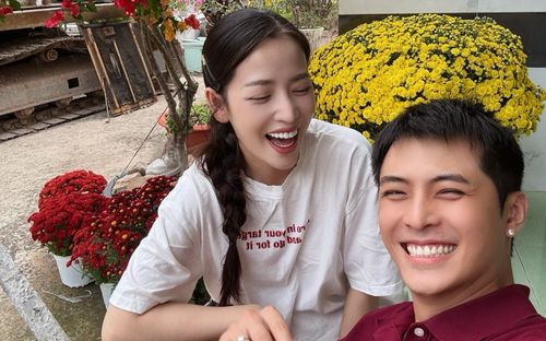 Vợ chồng Puka và Gin Tuấn Kiệt khoe ảnh về quê đón Tết