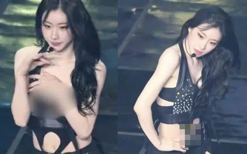 Nữ ca sĩ bị tuột dây áo, suýt gặp sự cố hớ hênh khiến khán giả 'thót tim'