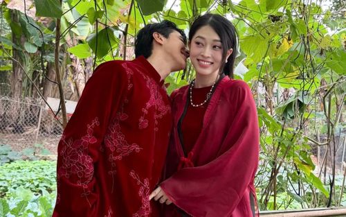 Á hậu Phương Nga tuyên bố một điều với Bình An đúng ngày đầu năm