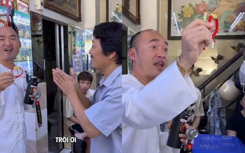 Tiến Luật được Trường Giang tặng vàng