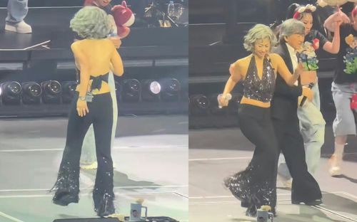 Nữ ca sĩ diện áo yếm, khoe lưng trần gợi cảm ở tuổi 64 khiến cộng đồng mạng 'bấn loạn'