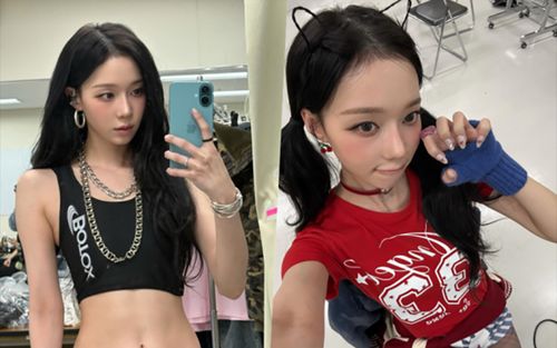 Winter (aespa) khoe trọn vòng eo con kiến khiến dân tình trầm trồ