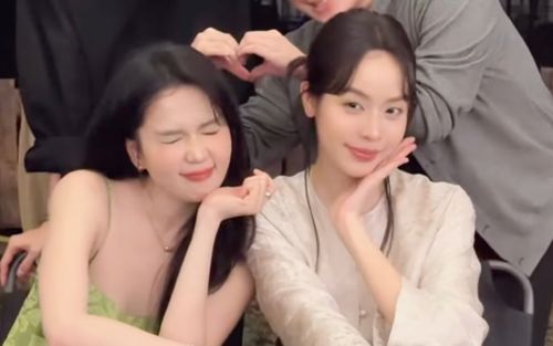 Ngọc Trinh 'đọ sắc' với hoa hậu Vbiz nhỏ hơn 13 tuổi