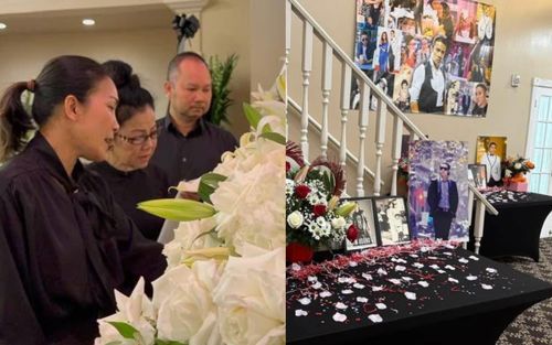 Xót xa hình ảnh bên trong lễ tang của ca sĩ Kasim Hoàng Vũ