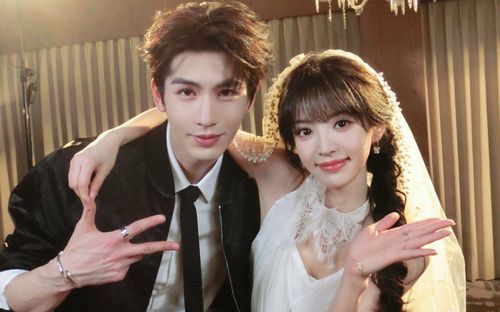 Ảnh cưới của Trương Lăng Hách và Điền Hi Vi gây xôn xao