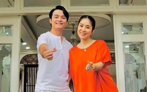 Lê Phương công khai sánh đôi cùng Lê Minh Thành