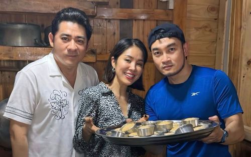 Chuyện gì xảy ra khi Lê Phương gặp lại 2 nam đồng nghiệp thân thiết?