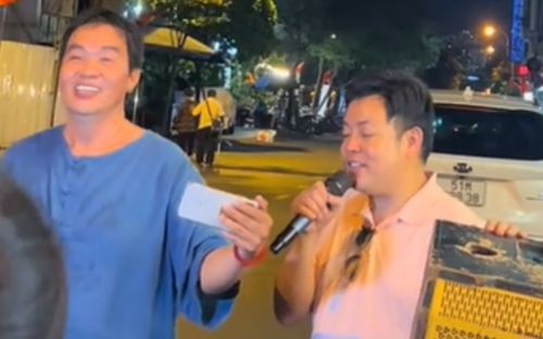 Đoạn clip 40 giây của ca sĩ Quang Lê trên đường phố khiến mạng xã hội 'dậy sóng'