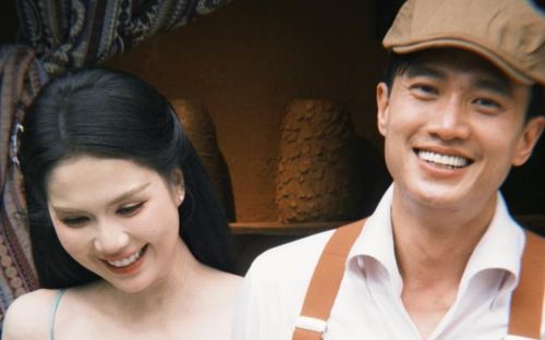 Ngọc Trinh nhận câu hỏi khó từ Quốc Trường vào ngày trọng đại
