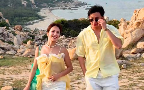 Khoảnh khắc lãng mạn của Diệp Lâm Anh bên bạn trai kém 11 tuổi