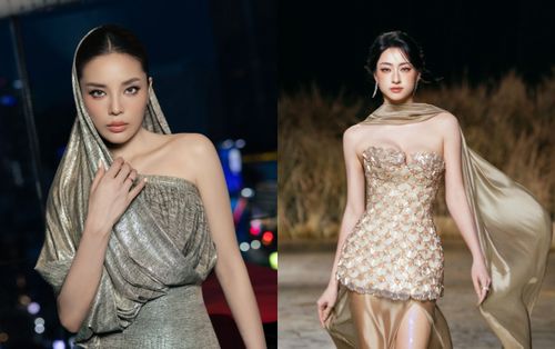 Hoa hậu Kỳ Duyên phản ứng gây chú ý về Lương Thùy Linh