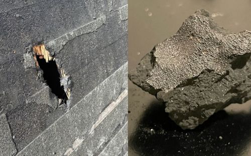 Thiên thạch xuyên thủng nhà dân, hé lộ bí mật gây sốc