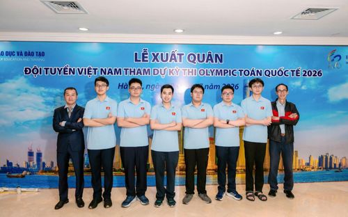 Đội tuyển Việt Nam xếp thứ 5 tại Olympic Toán học quốc tế năm 2026
