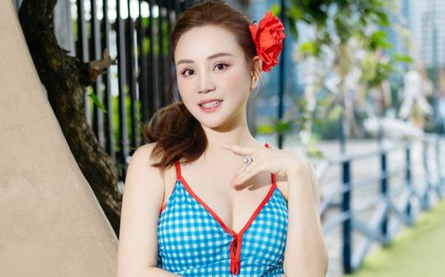 Ca sĩ Vy Oanh công khai hạnh phúc ở tuổi 41