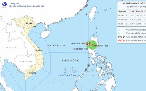 Biển Đông vừa xuất hiện áp thấp nhiệt đới, liệu có ảnh hưởng đến đất liền Việt Nam?
