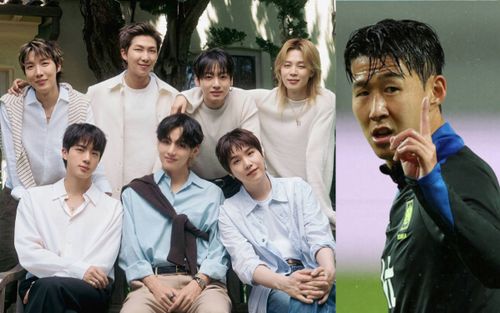 Son Heung Min gây sốt khi xuất hiện trong concert của BTS