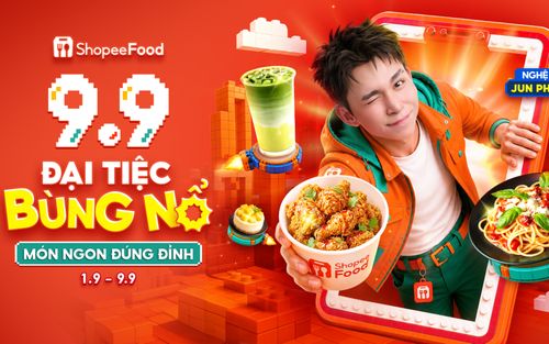 "Sạc" năng lượng cho tháng 9 đầy hứng khởi với ShopeeFood 9.9