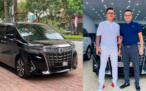 Sau tuyên bố giải nghệ, Tuấn Hưng tậu 'chuyên cơ mặt đất' bạc tỉ Toyota Alphard