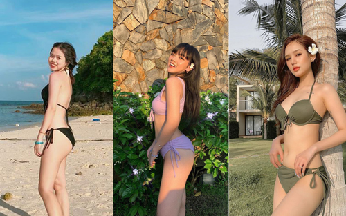 Điểm danh những hotgirl 'thế hệ mới' sở hữu thân hình 'cực phẩm' khi thả dáng với bikini