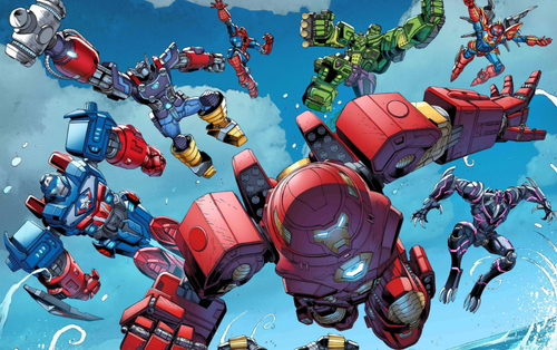 Marvel: Avengers hóa Transformers trong 'AVENGERS MECH STRIKE' (2021)
