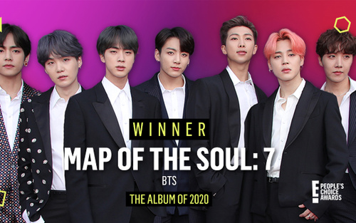 BTS đại thắng tại E! People's Choice Awards 2020