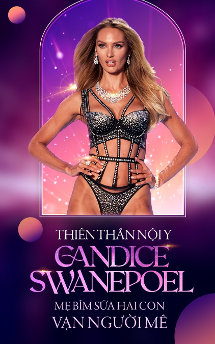 Thiên thần nội y Candice Swanepoel - Thanh xuân của biết bao chàng trai!
