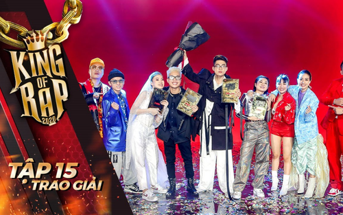 ICD lên ngôi quán quân giành lấy giải thưởng 1 tỷ đồng KING OF RAP mùa đầu tiên