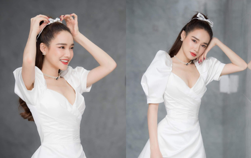 Sau scandal bị Linh Chi 'giành ghế', Nhã Phương khoe nhan sắc ngọt ngào đốn tim