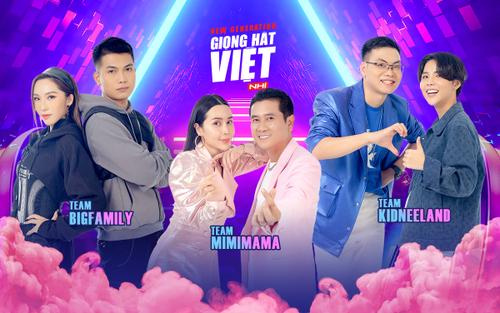 Tiết lộ biệt danh ấn tượng của 3 cặp huấn luyện viên Giọng hát Việt nhí New Generation 2021