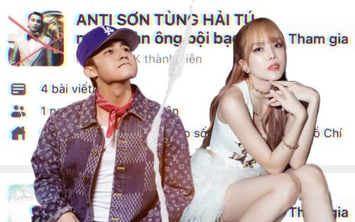 Sơn Tùng bị lập group anti 'Người đàn ông bội bạc' sau ẩn ý đã chia tay Thiều Bảo Trâm