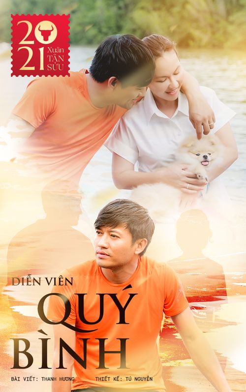 Diễn viên Quý Bình: 'Ngày Tết là để sum họp, vợ chồng tôi tôn thờ giá trị gia đình'