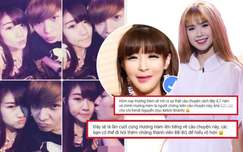 Hàm Hương tung bằng chứng tố Khởi My là 'trà xanh' trong chuyện tình Kelvin Khánh và người yêu cũ?