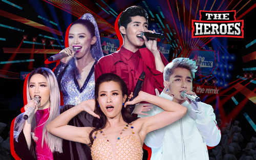 Nóng lòng chờ đợi 'The Heroes', xem lại ngay loạt sân khấu trình diễn đỉnh cao tại 'The Remix'