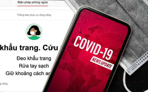 Google tuyên truyền 'đeo khẩu trang cứu người' giữa đại dịch COVID-19