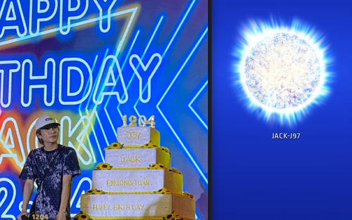 FC Đom đóm đem cả ngôi sao mang tên Jack-J97 mừng sinh nhật thần tượng