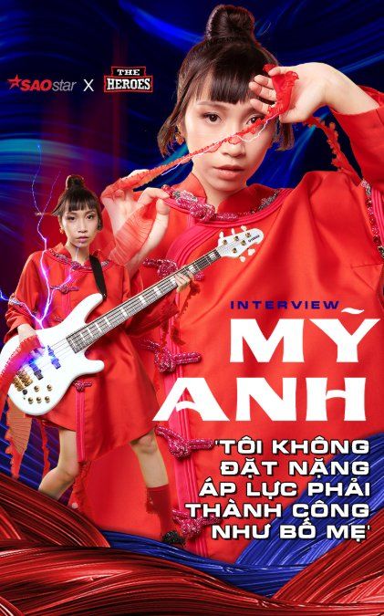 Ca sĩ Mỹ Anh: 'Tôi không đặt nặng áp lực phải thành công như bố mẹ'